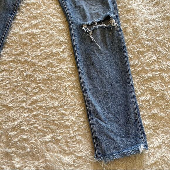 Free People We The Free Stella Skinny Jean in Always Blue Size 27 - Picture 3 of 9